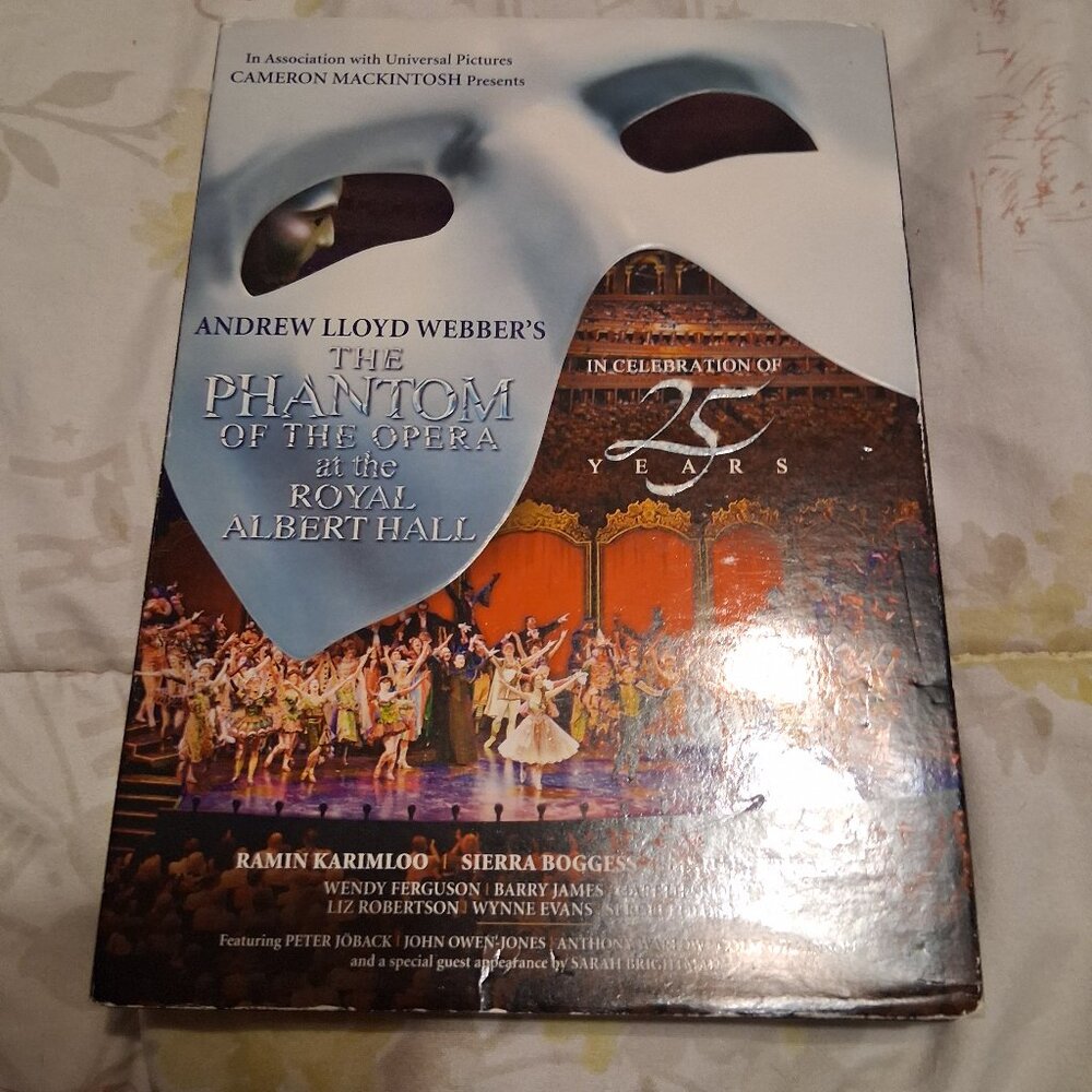 25 ANN PHANTOM OF THE OPERA DVDCLOSING 4/1/2026 DUE TO MOVE SO DONT WAIT YOU LIK